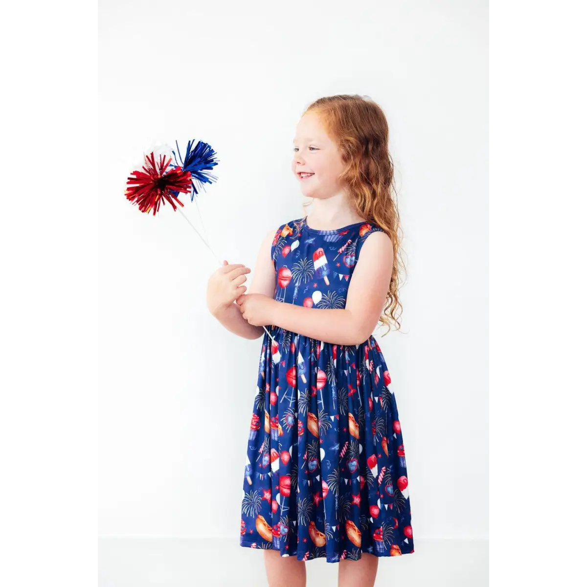 You Look Like the 4th of July Tank Twirl Dress - Mila & Rose ®