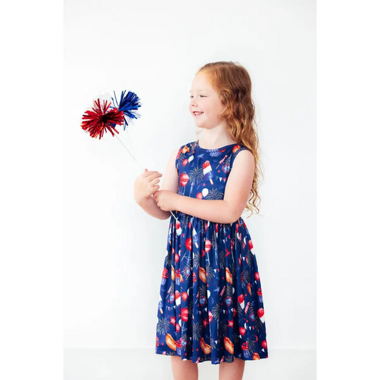 You Look Like the 4th of July Tank Twirl Dress - Mila & Rose ®