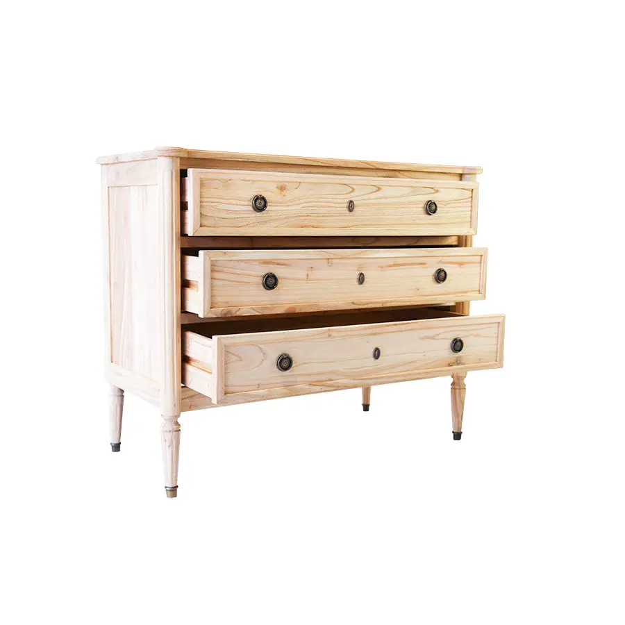 Louie French Wood Dresser - Ave Home