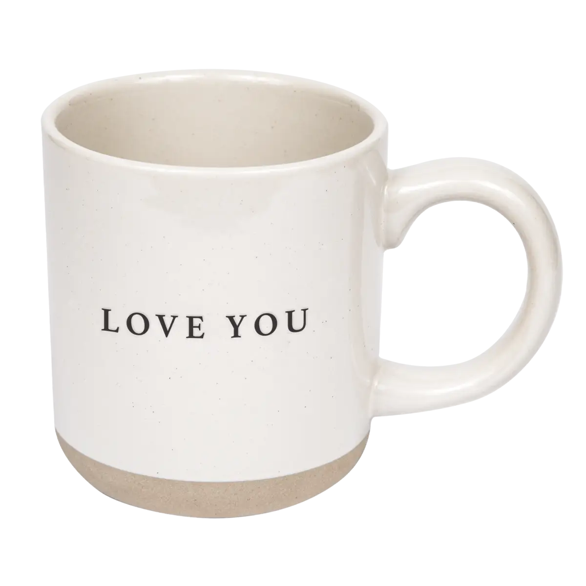 Love You 14oz. Stoneware Coffee Mug - Sweet Water Decor