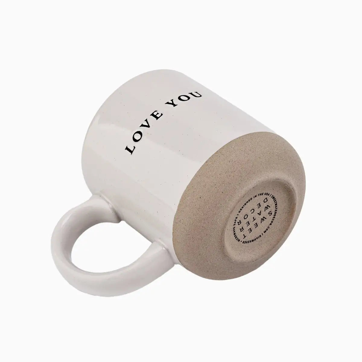 Love You 14oz. Stoneware Coffee Mug - Sweet Water Decor