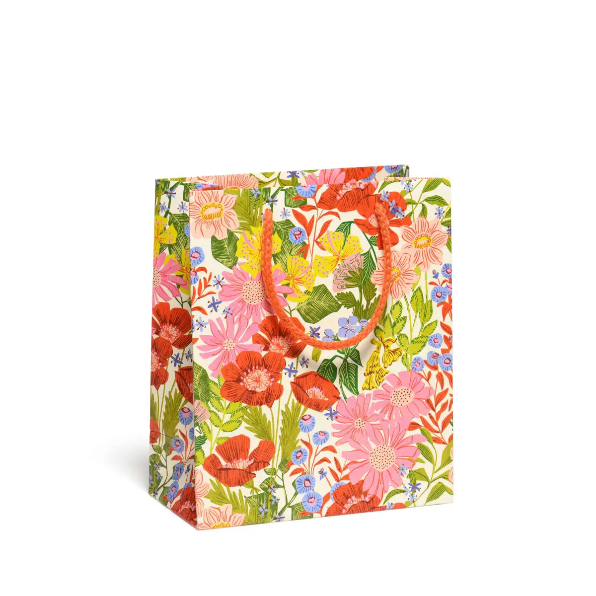 Floral Gift Bag - Our Love Only Grows - Medium - Red Cap Cards