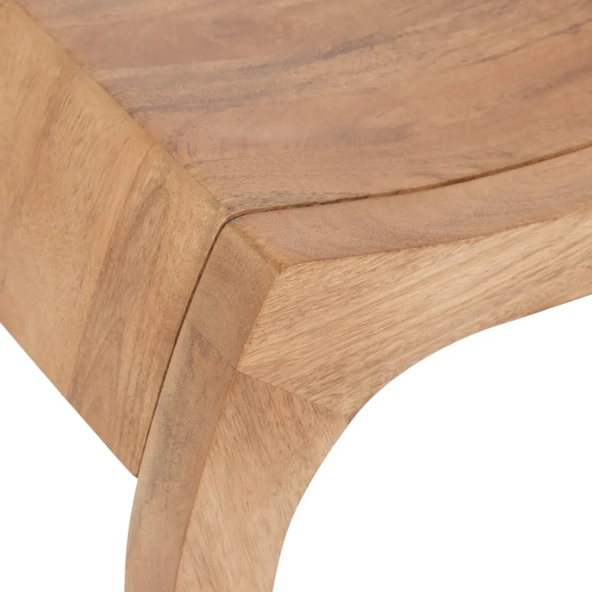 Loviisa Modern Wood Ottoman and Stool - kateandlaurel
