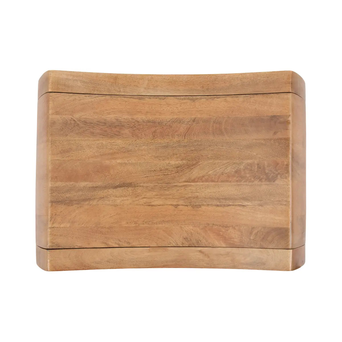 Loviisa Modern Wood Ottoman and Stool - kateandlaurel