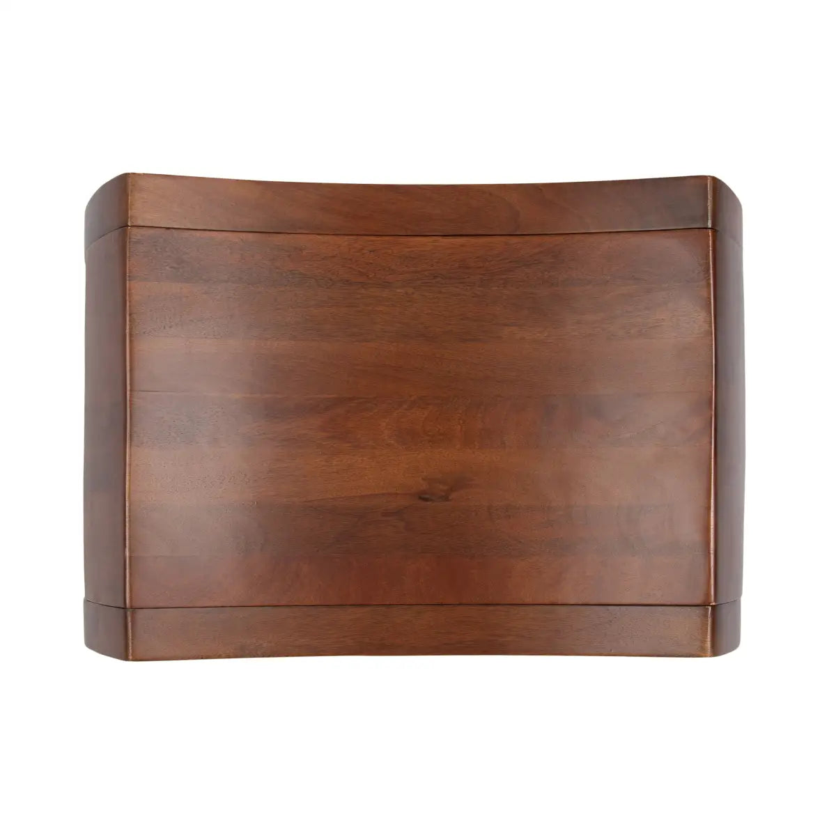 Loviisa Modern Wood Ottoman and Stool - kateandlaurel