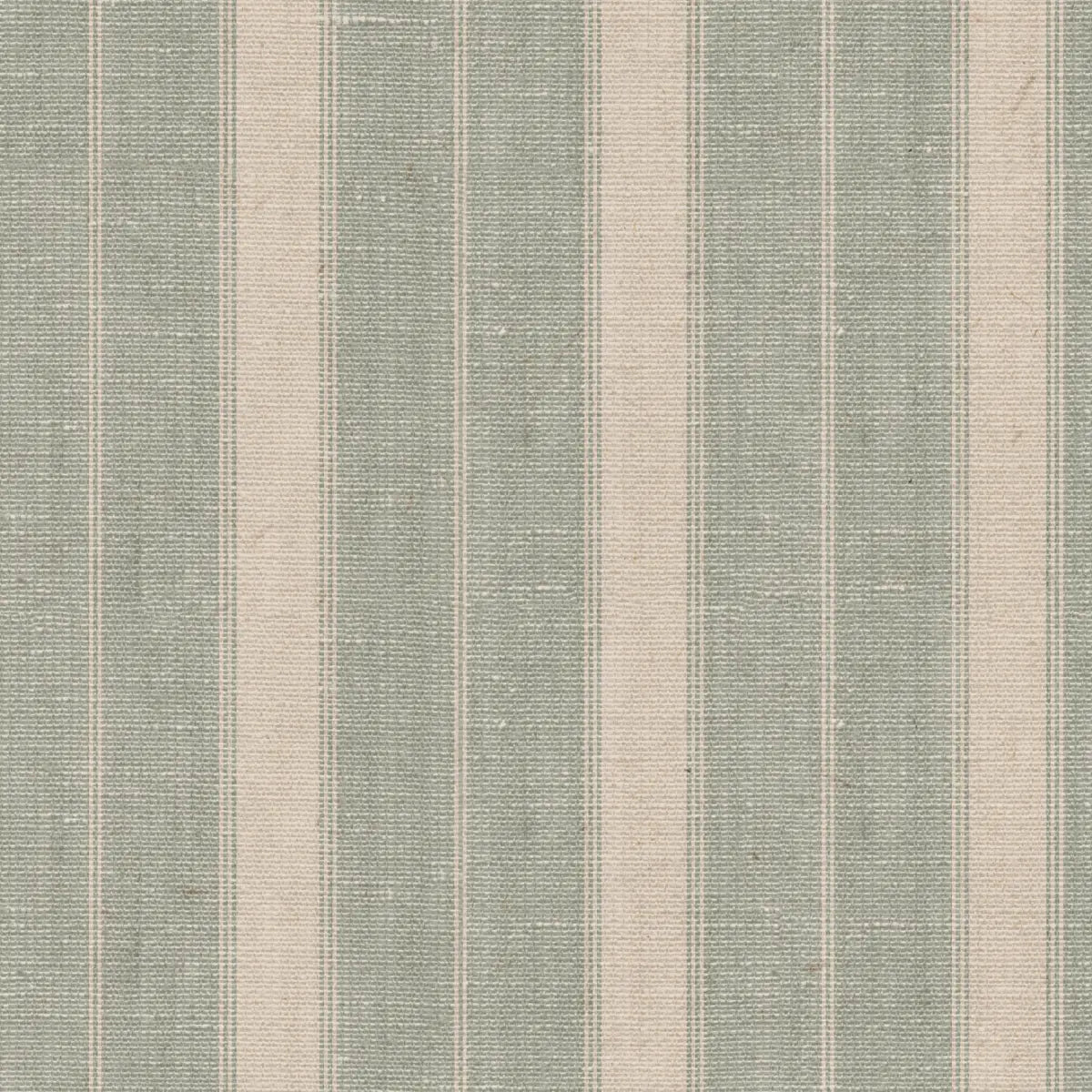 Lowen Wallpaper - French Linen Stripe - Sample 1 foot by 1 foot / Sage - Loomwell Home Goods