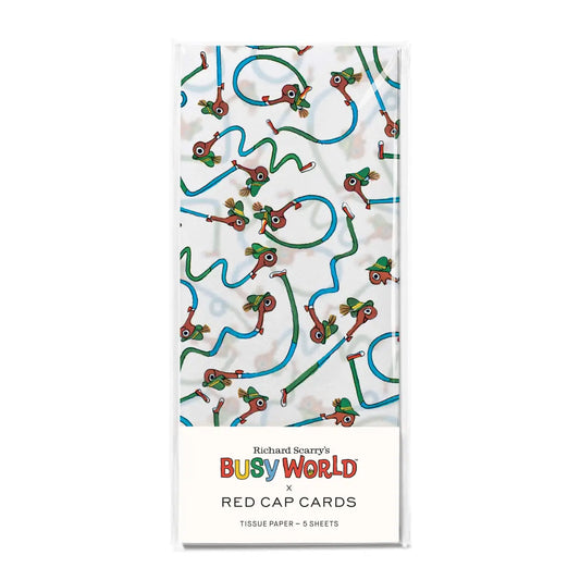Tissue Paper - Lowly Worm - Red Cap Cards