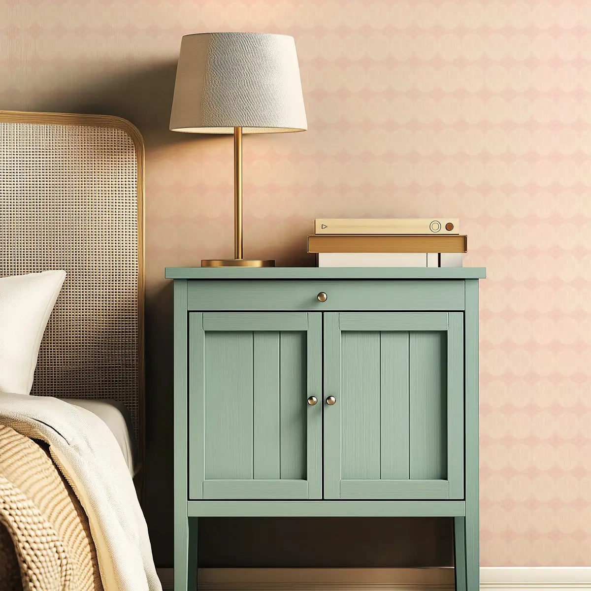 Luke Wallpaper - Geometric Cactus and Sun - by Erin Silliman Designs - Loomwell Home Goods