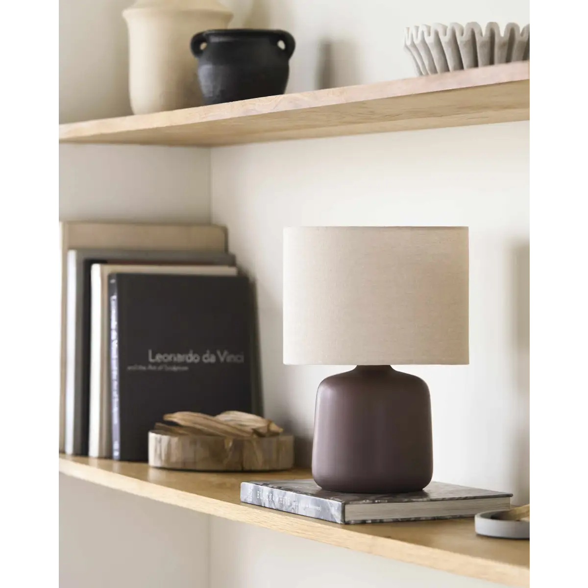 Lumellogno Table Lamp - 13’’H x 9’’W x 9’’D Circular - Boutique Rugs