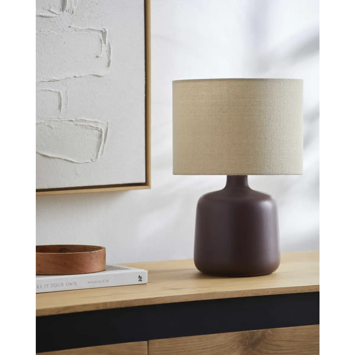 Lumellogno Table Lamp - 13’’H x 9’’W x 9’’D Circular - Boutique Rugs