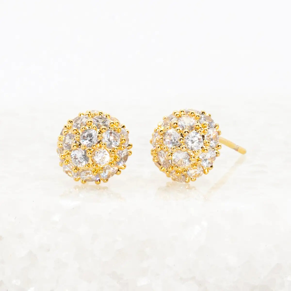Lustre Bloom Studs in Gold - Starfish Project