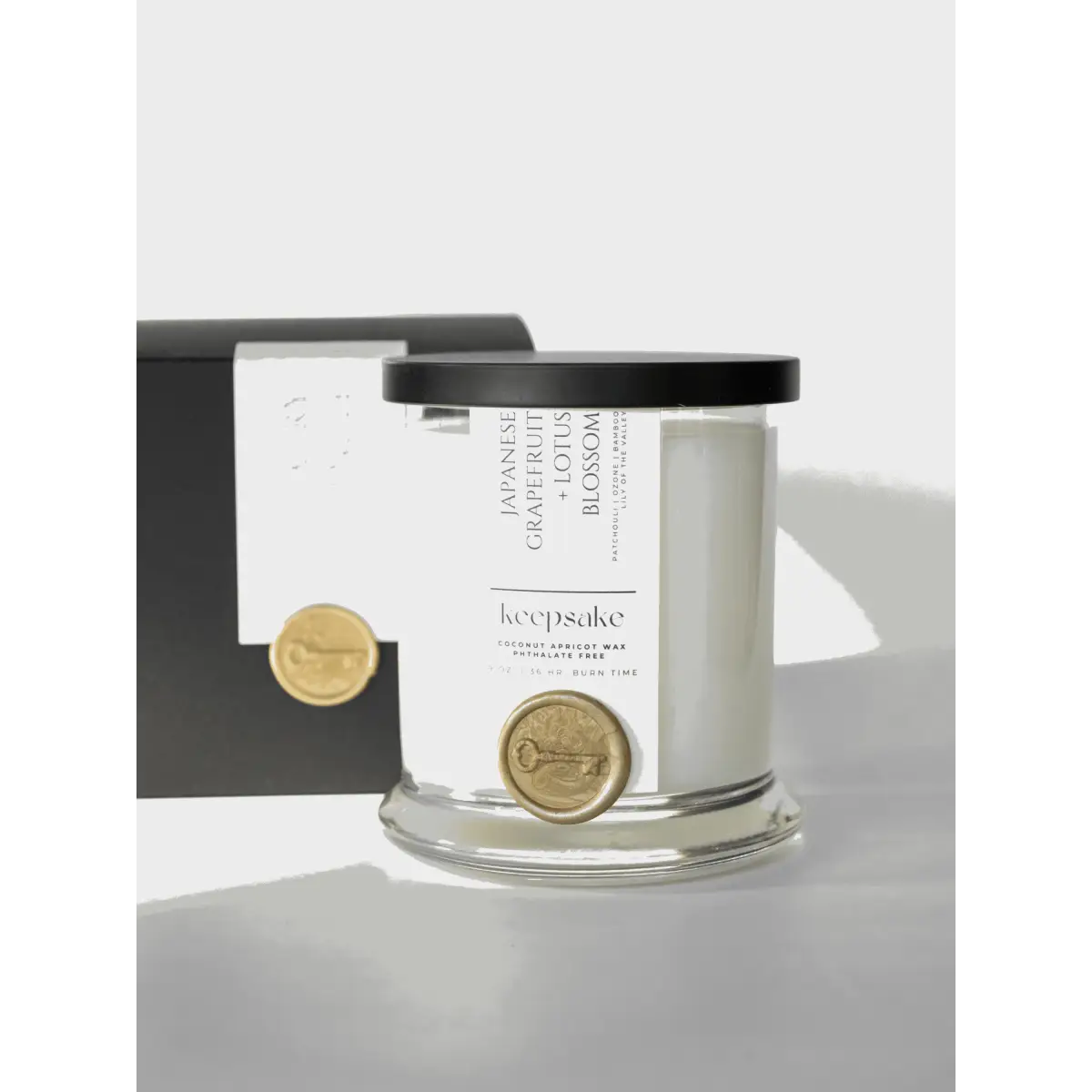 Luxury Candle - Japanese Grapefruit + Lotus Blossom - Keepsake Candle | Curated