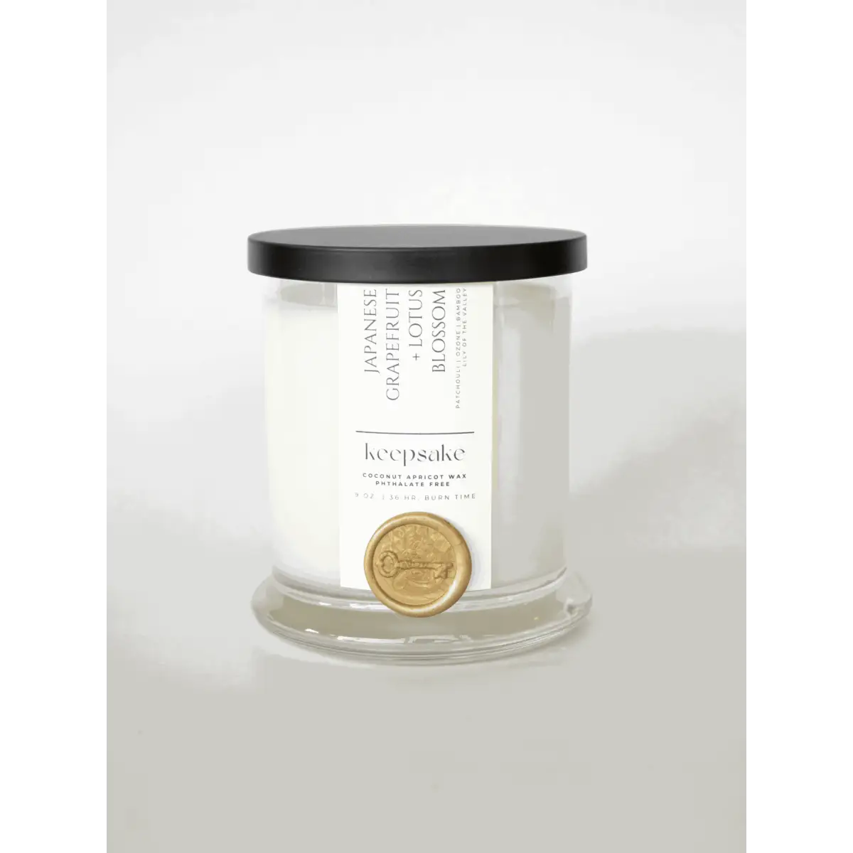 Luxury Candle - Japanese Grapefruit + Lotus Blossom - Keepsake Candle | Curated