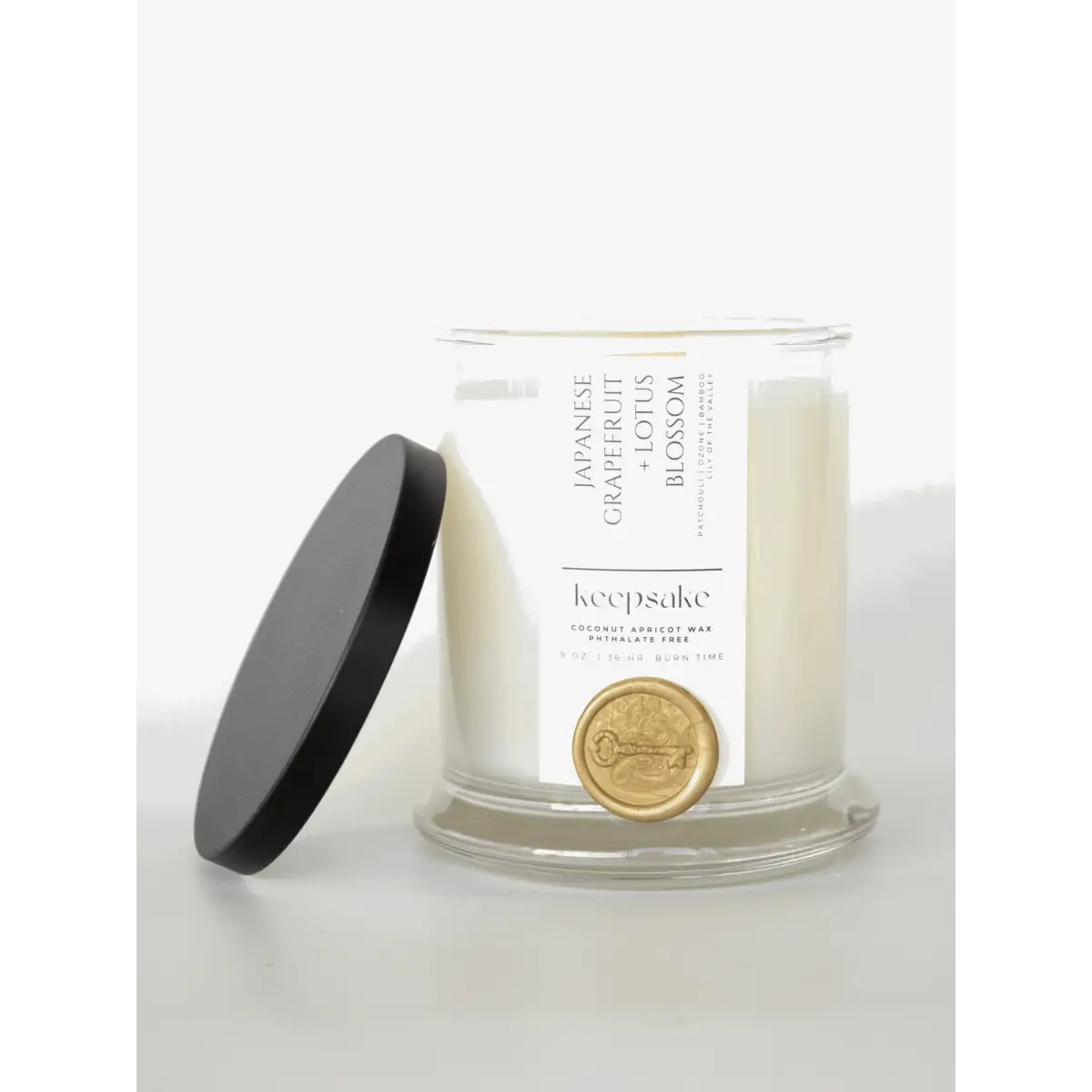 Luxury Candle - Japanese Grapefruit + Lotus Blossom - Keepsake Candle | Curated