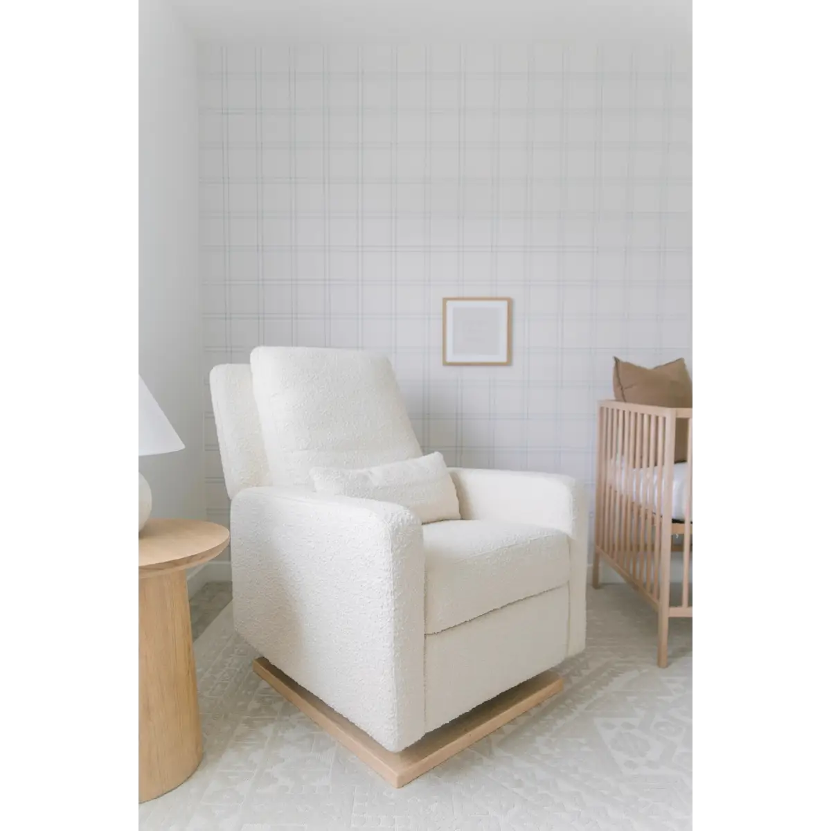 Lyle Wallpaper - Pastel Check for Baby - by Megan Cabaj - Loomwell Home Goods