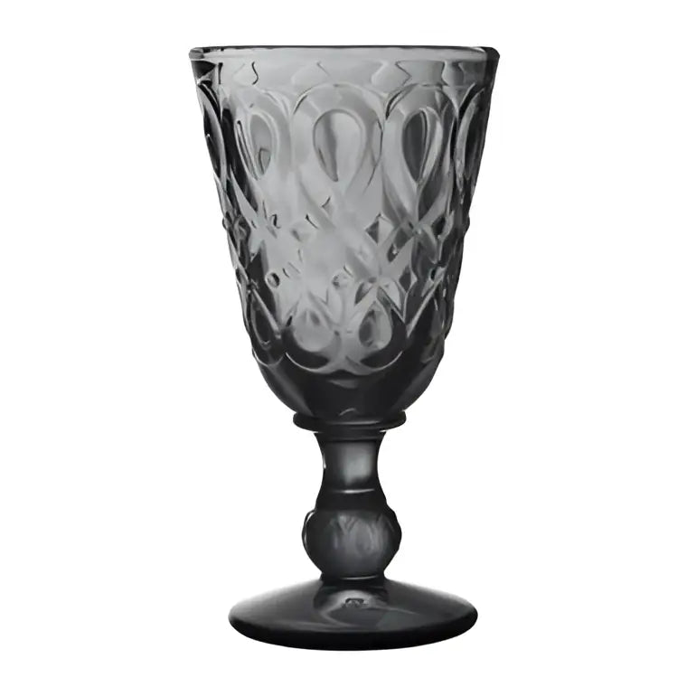 Lyonnais Wine Glass Grey Set-6 - La Rochere NA