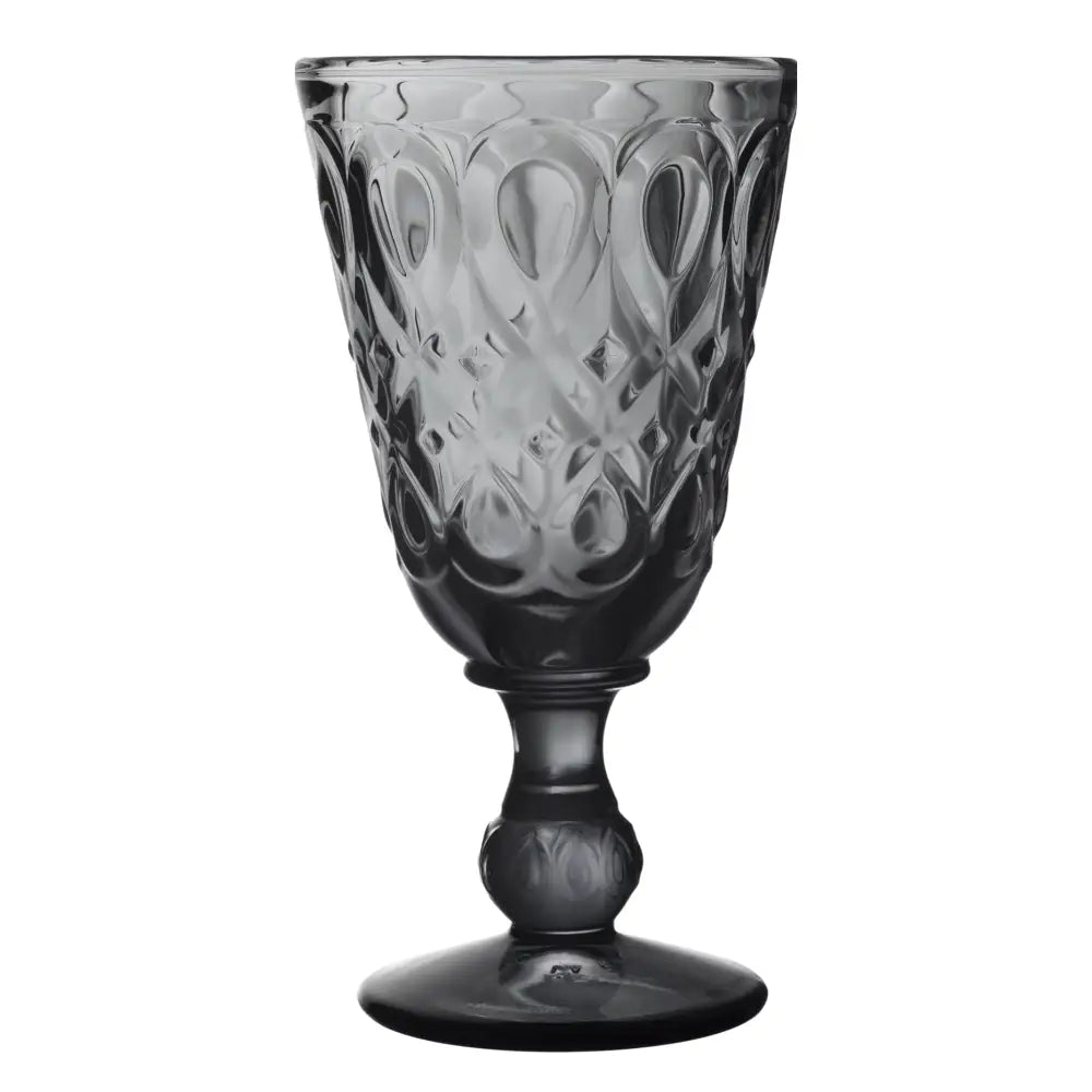 Lyonnais Wine Glass Set-6 - Grey - La Rochere NA
