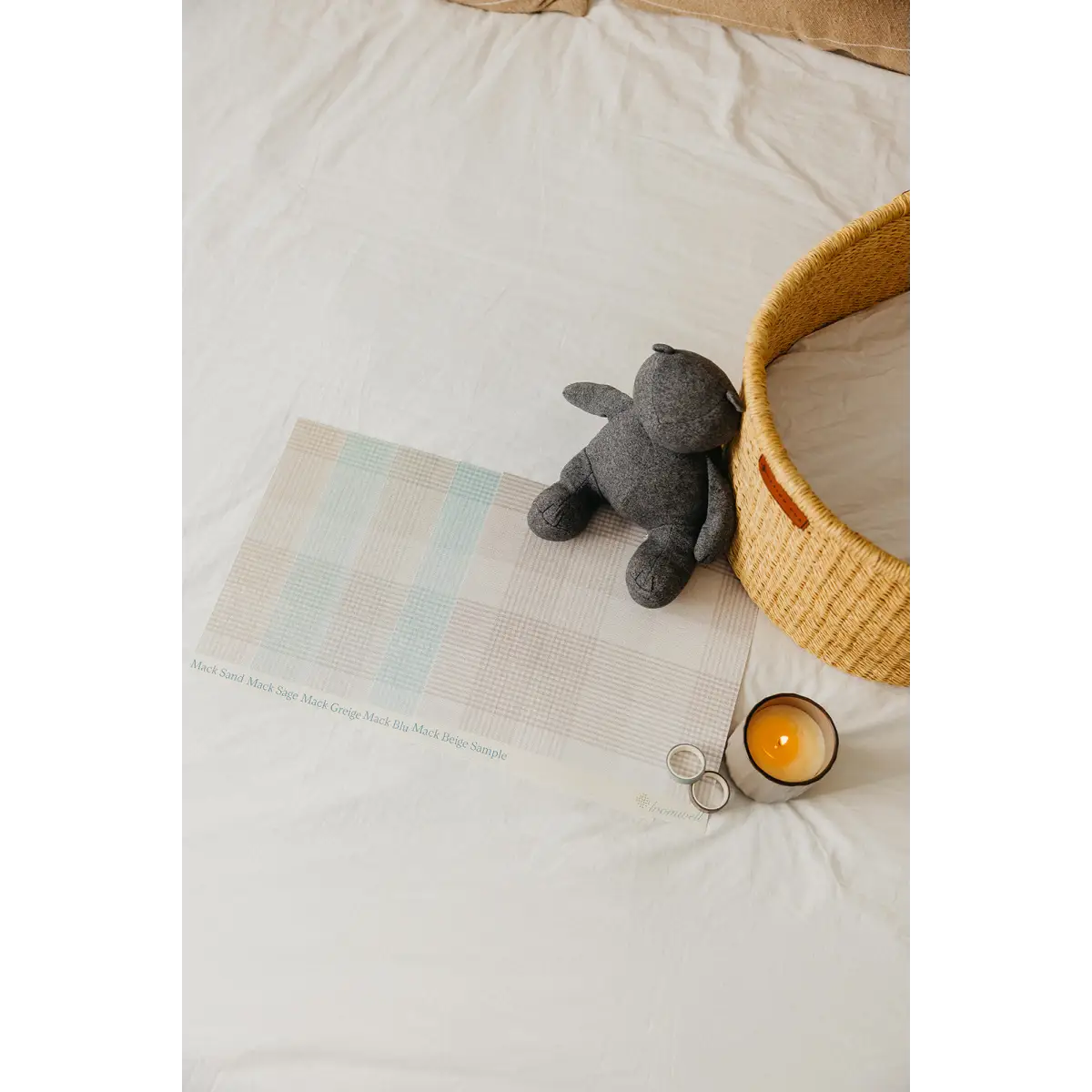 Mack Wallpaper - Subtle Plaid - by Aynsley Ovard x Bloomery Decor - Loomwell Home Goods