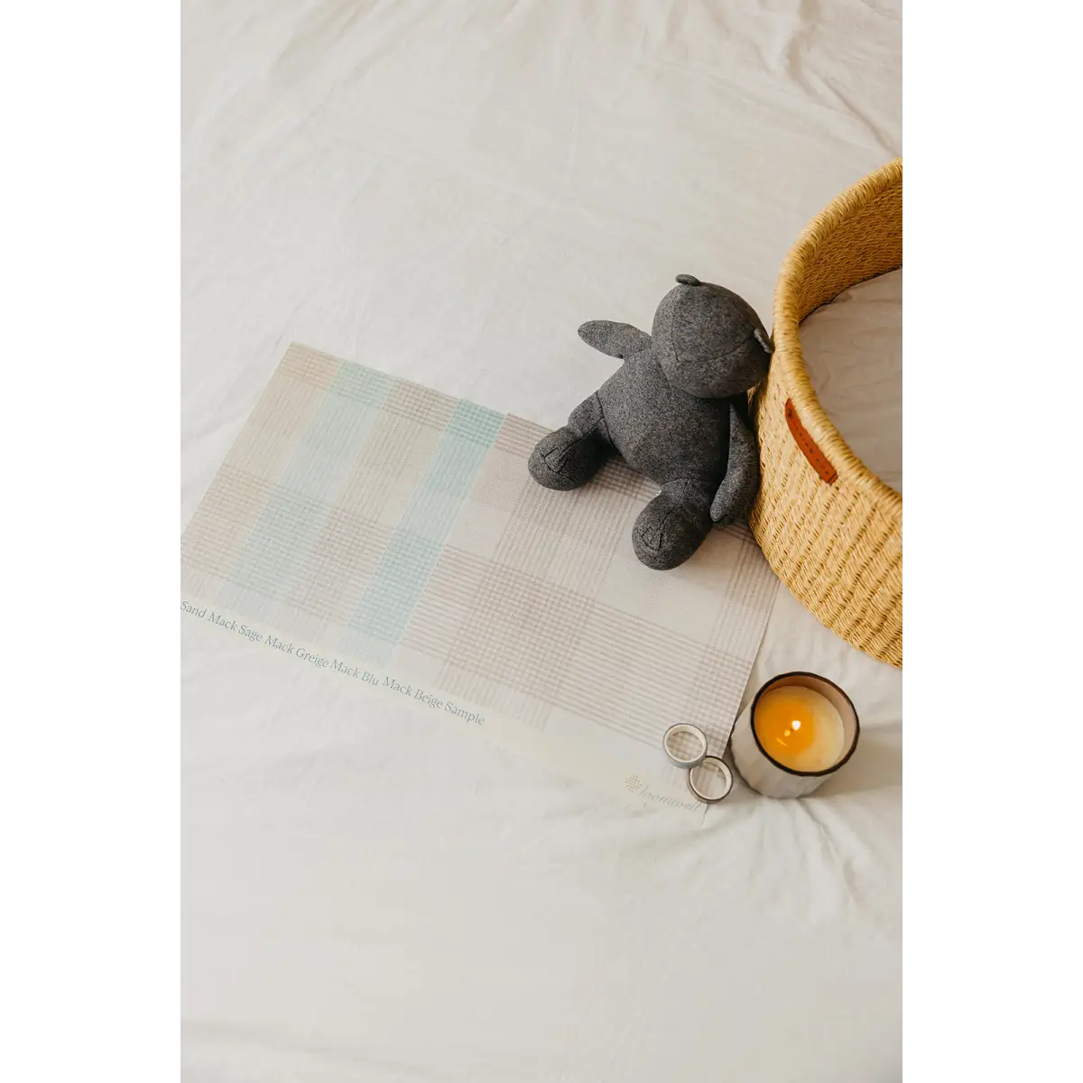 Mack Wallpaper - Subtle Plaid - by Aynsley Ovard x Bloomery Decor - Loomwell Home Goods
