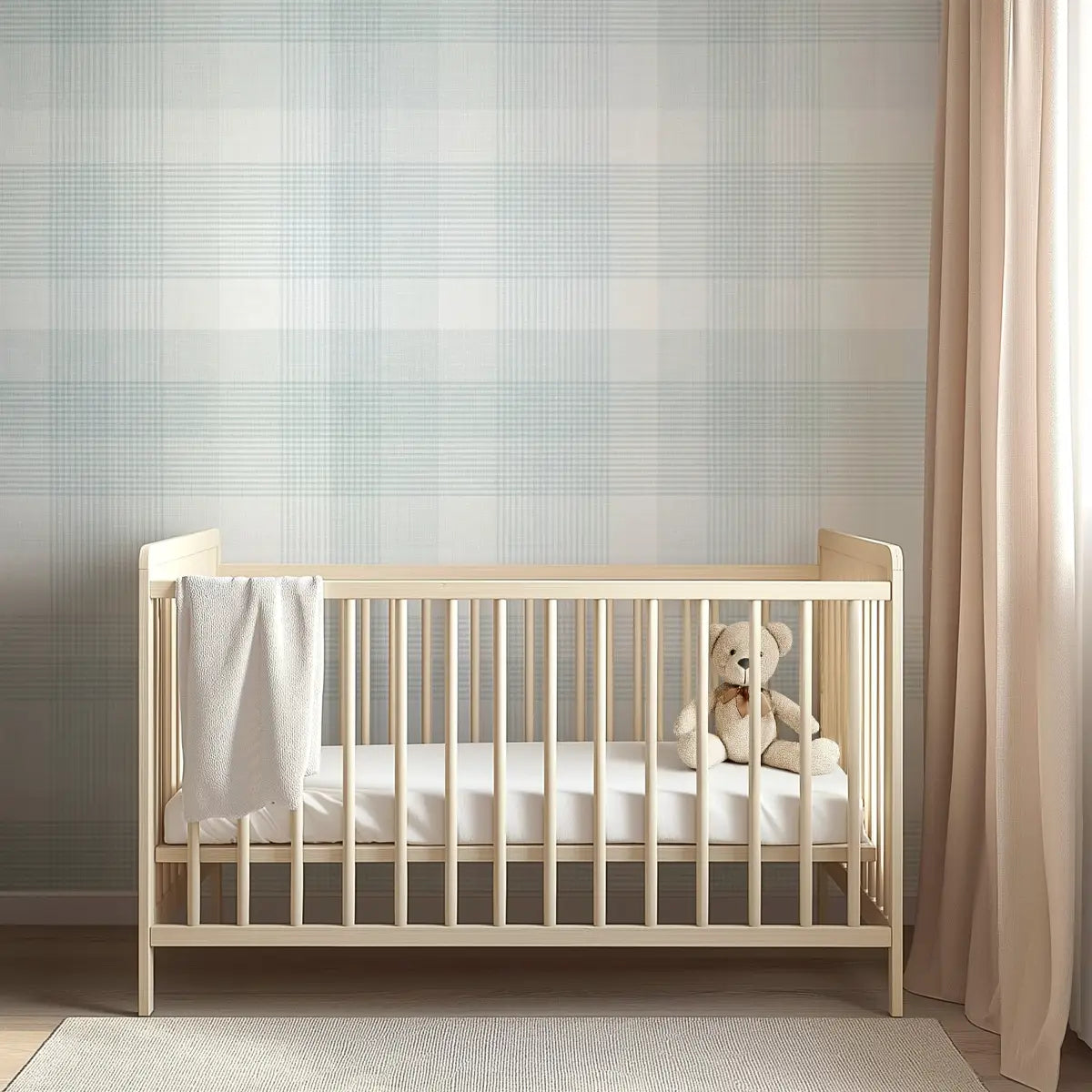 Mack Wallpaper - Subtle Plaid - by Aynsley Ovard x Bloomery Decor - Loomwell Home Goods