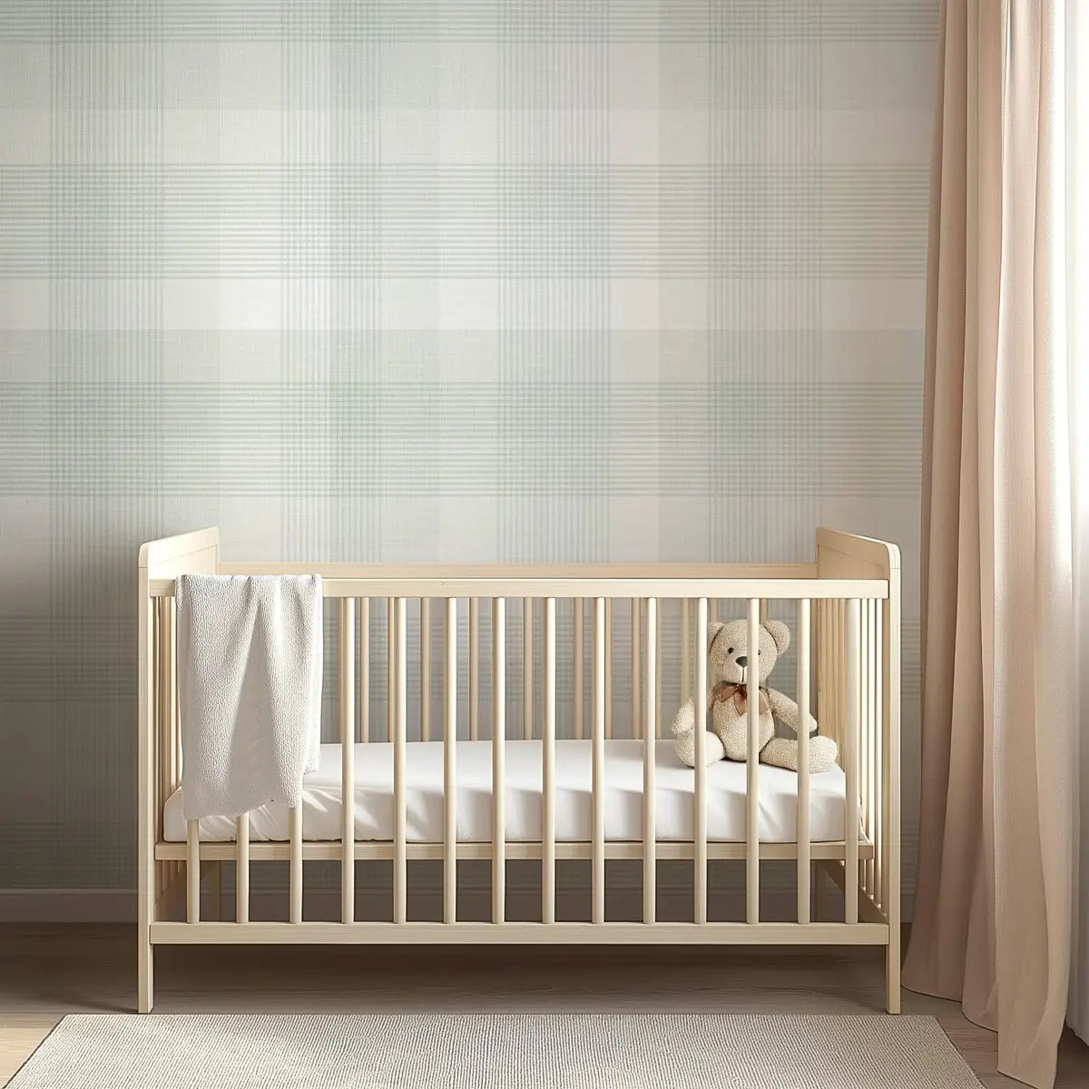 Mack Wallpaper - Subtle Plaid - by Aynsley Ovard x Bloomery Decor - Loomwell Home Goods