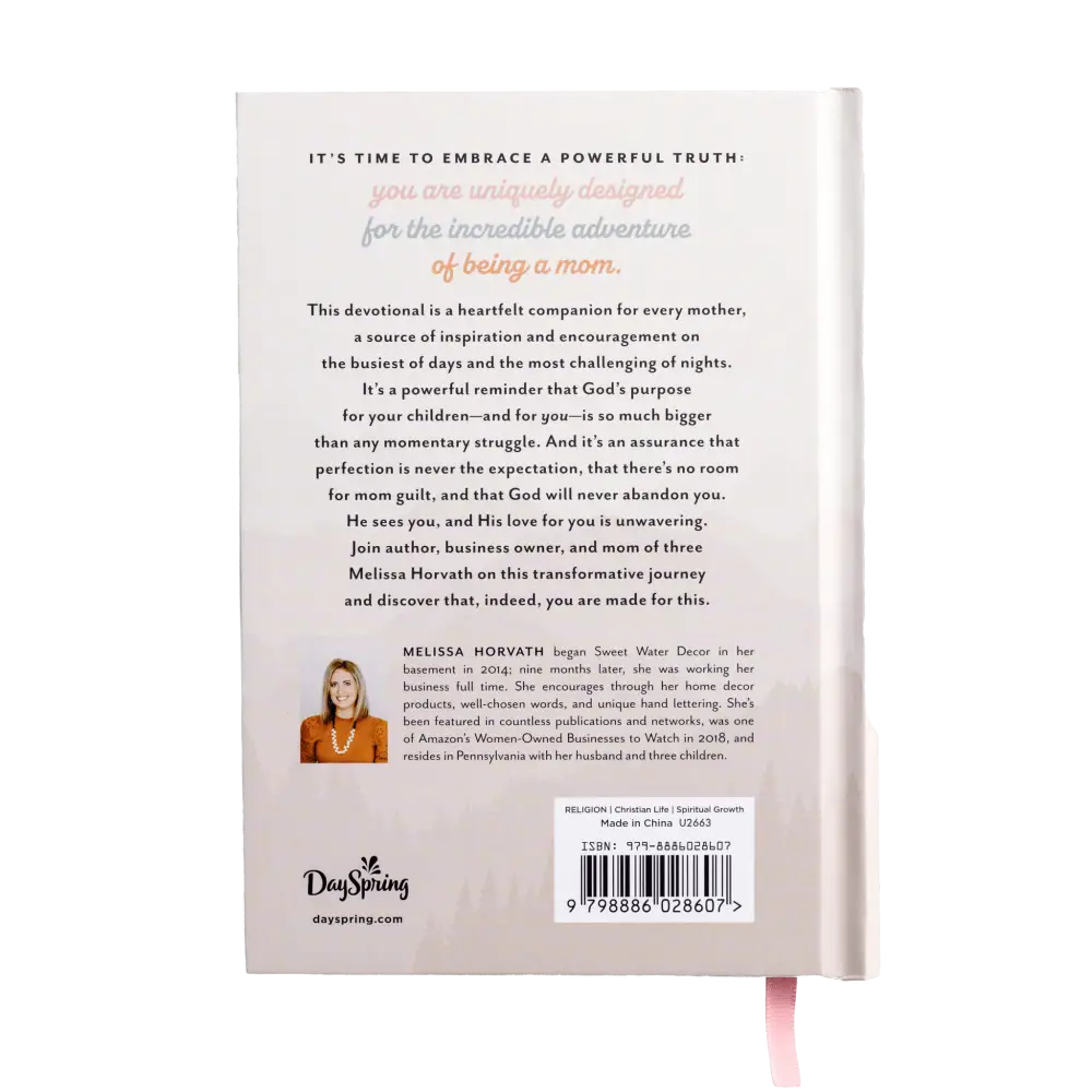 You Are Made For This: Devotions to Uplift and Encourage Busy Moms - Sweet Water Decor