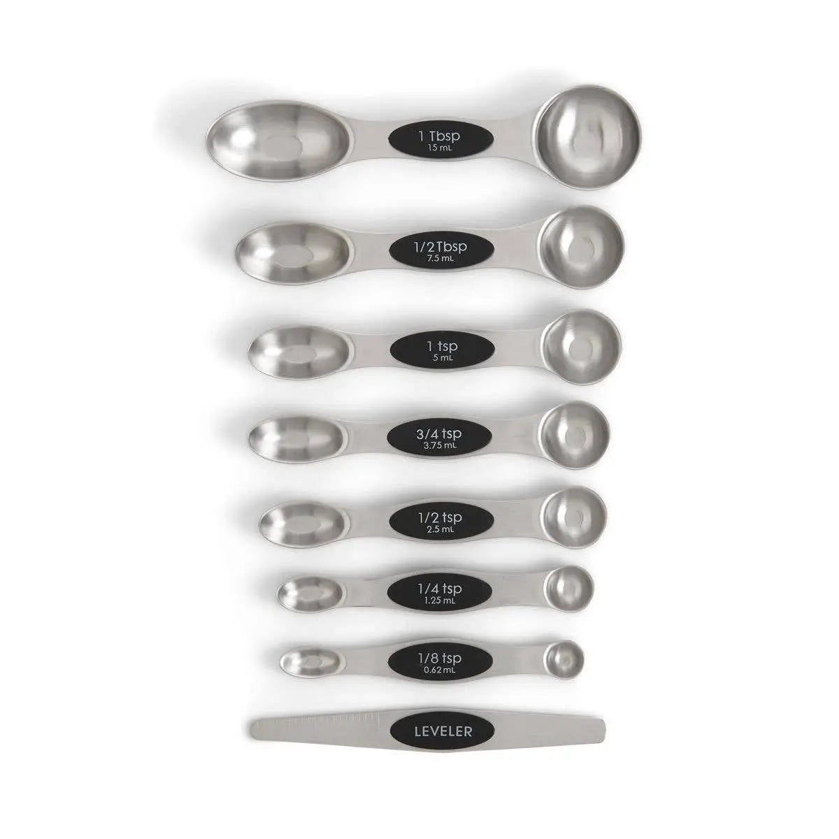 Magnetic Measuring Spoons with Leveler - HIC - Harold Import Co.