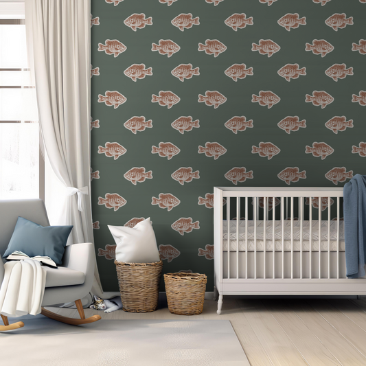 Mahi Wallpaper by Kim Hallquist Designs - Loomwell Home Goods