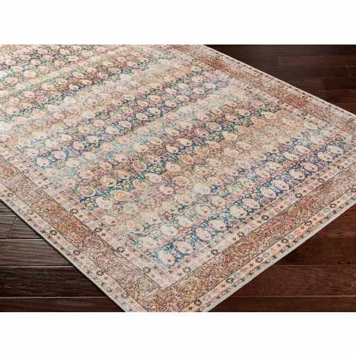 Tapis lavable vieilli Rust Maligaya - Liquidation