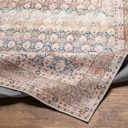 Tapis lavable vieilli Rust Maligaya - Liquidation