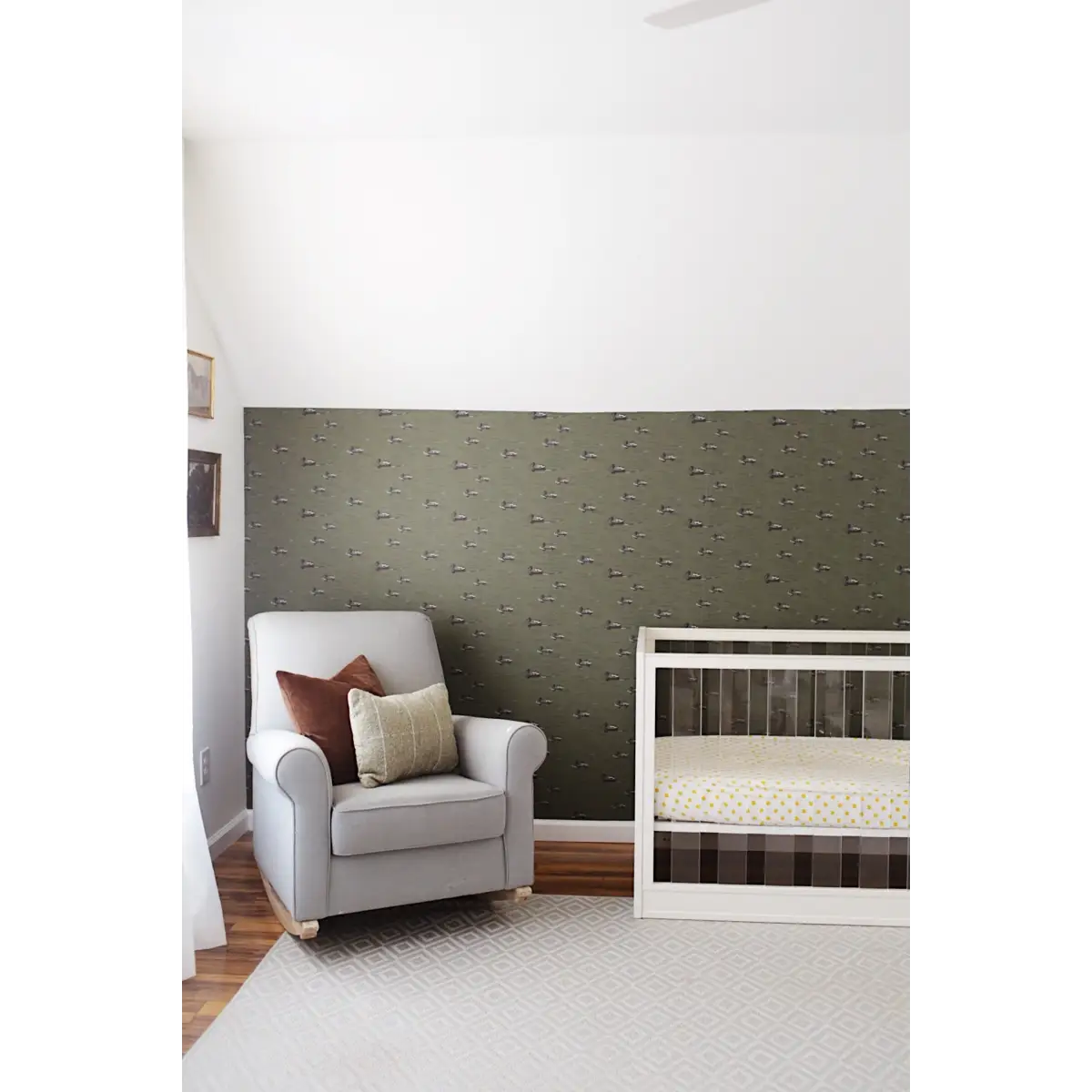 Mallard Wallpaper - Swimming Ducks - by Cassandra Zaniboni - Loomwell Home Goods