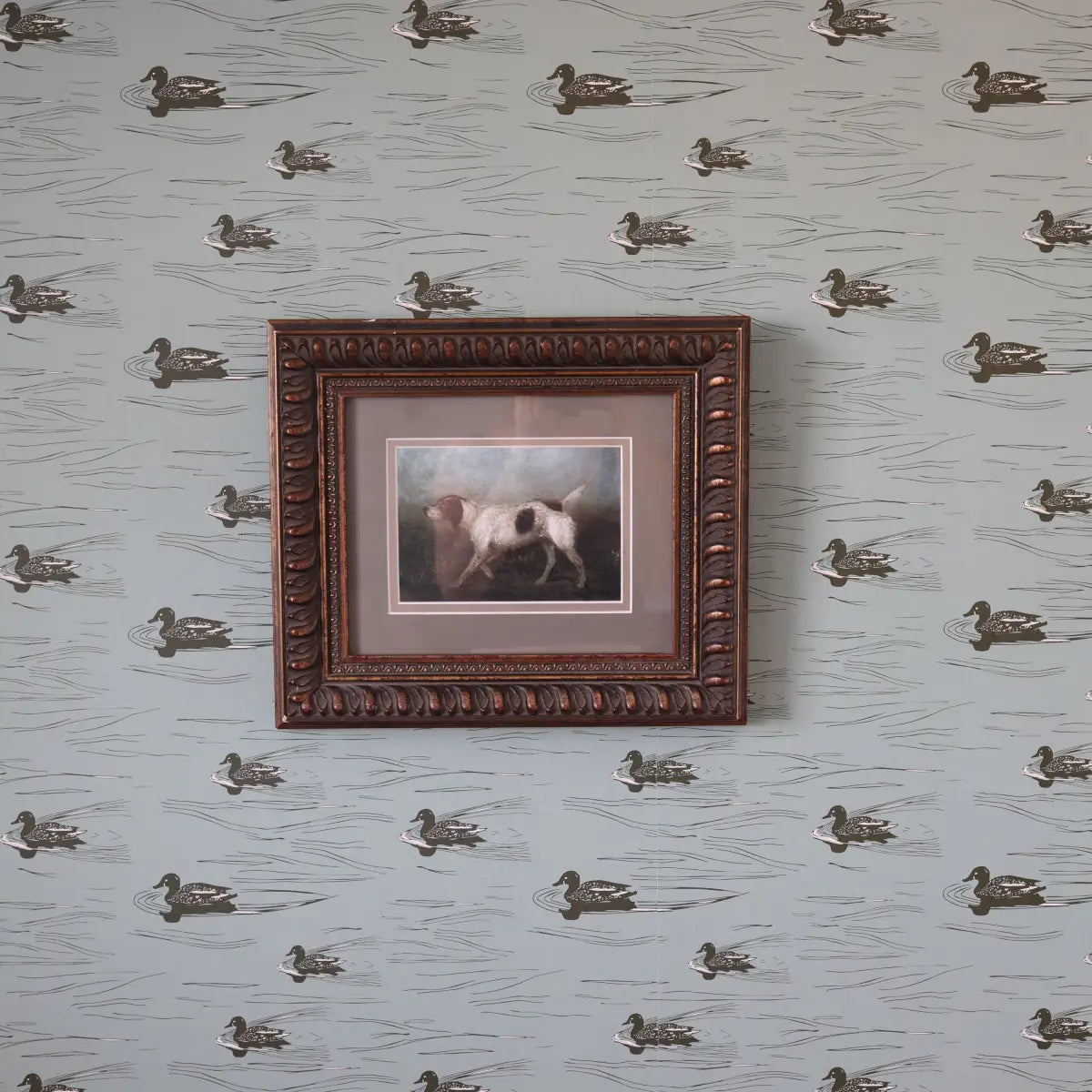 Mallard Wallpaper - Swimming Ducks - by Cassandra Zaniboni - Loomwell Home Goods