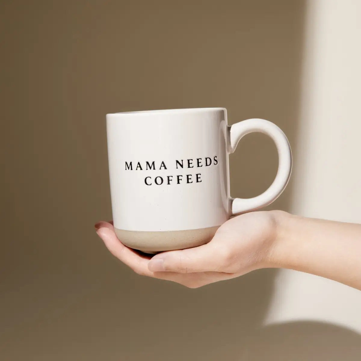Mama Needs 14oz. Coffee Stoneware Coffee Mug - Sweet Water Decor