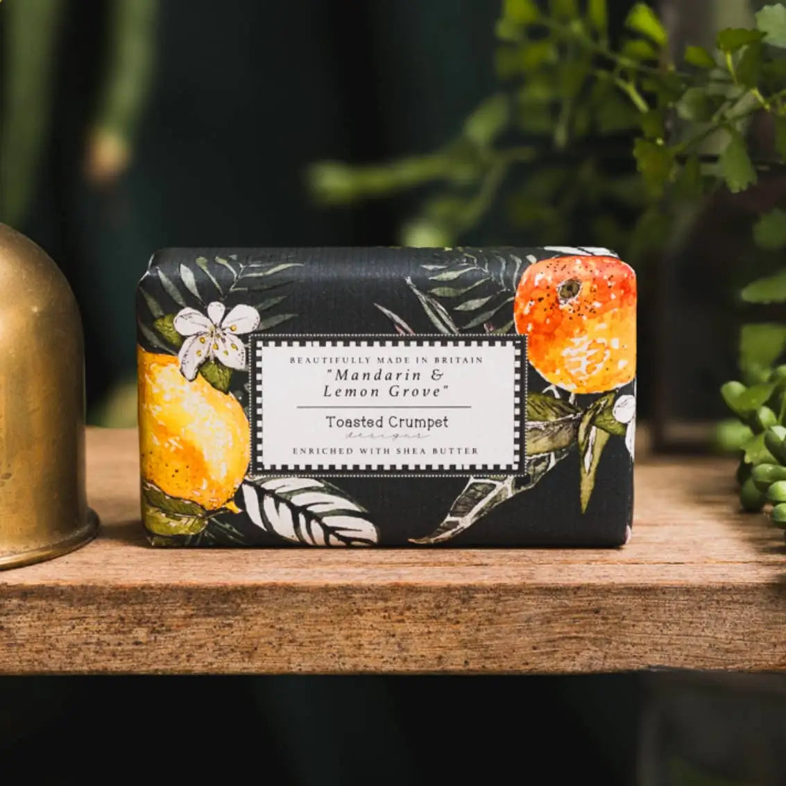 Luxury Bar Soap - Mandarin & Lemon Grove - Toasted Crumpet (We Pay All US Duties & Tariffs)