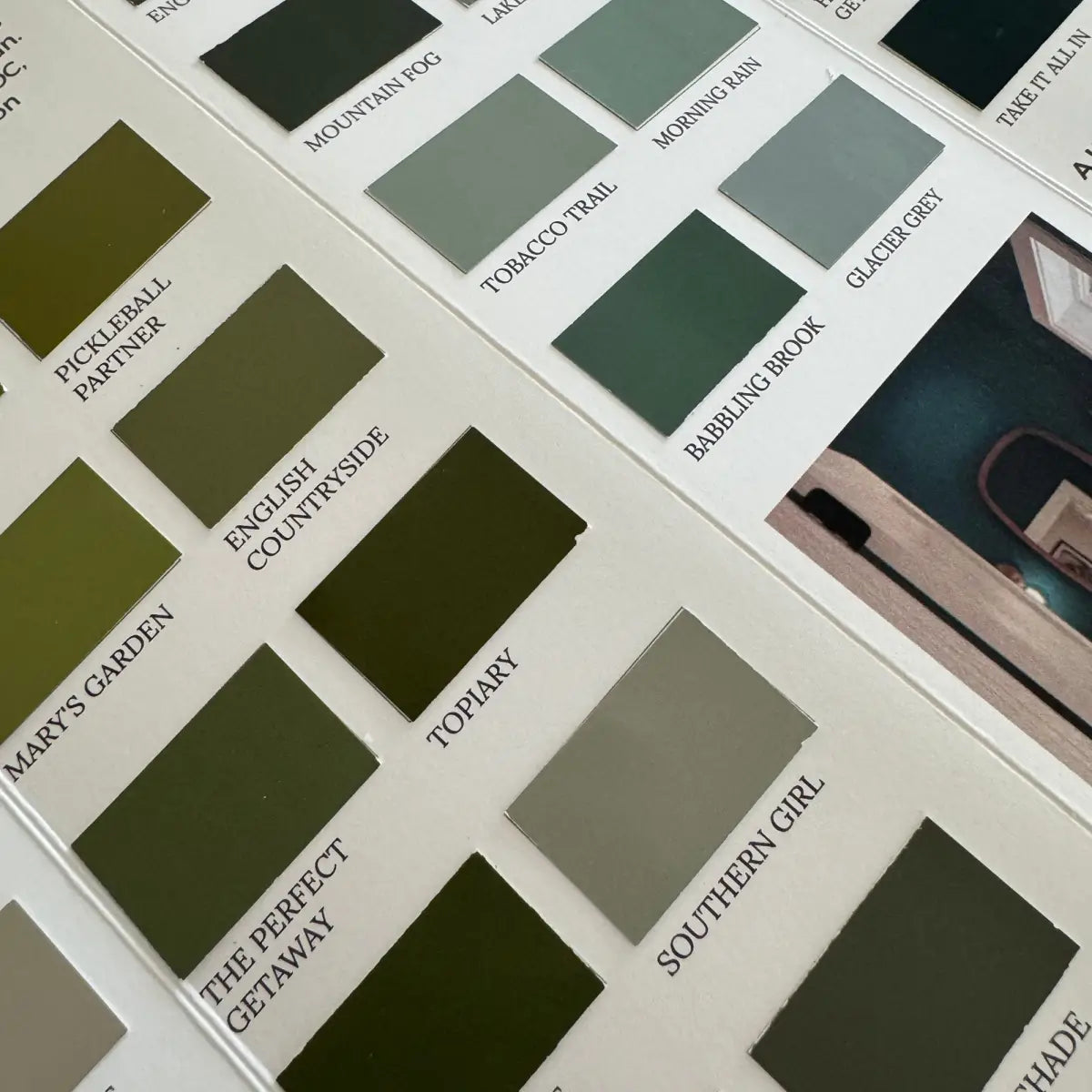 Manor Borne Wall Paint Color Card - Amy Howard At Home