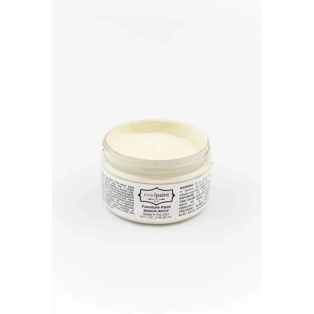 Manor White - MudPaint Clay Furniture Paint - MudPaint