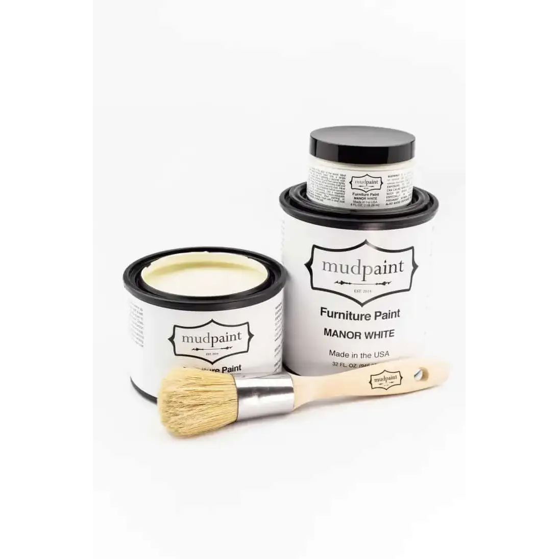 Manor White - MudPaint Clay Furniture Paint - MudPaint
