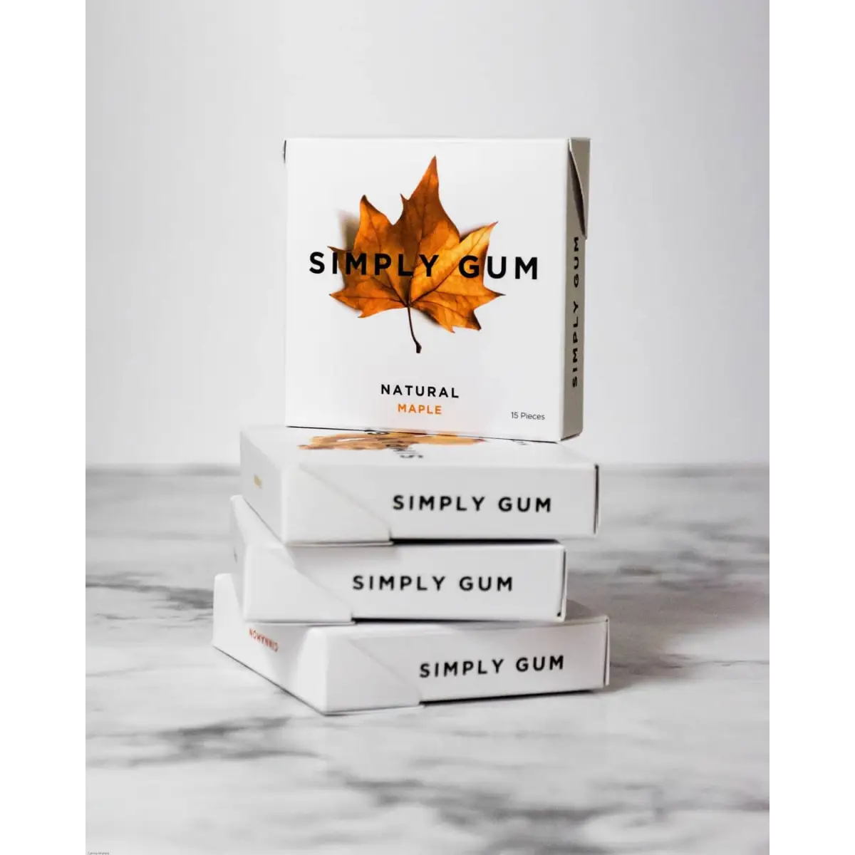 Maple Natural Chewing Gum - Simply Gum