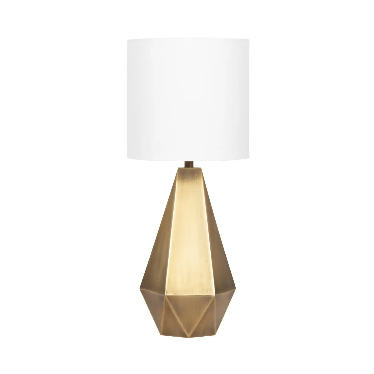 Marcedes Modern Metal Table Lamp - Gold - kateandlaurel