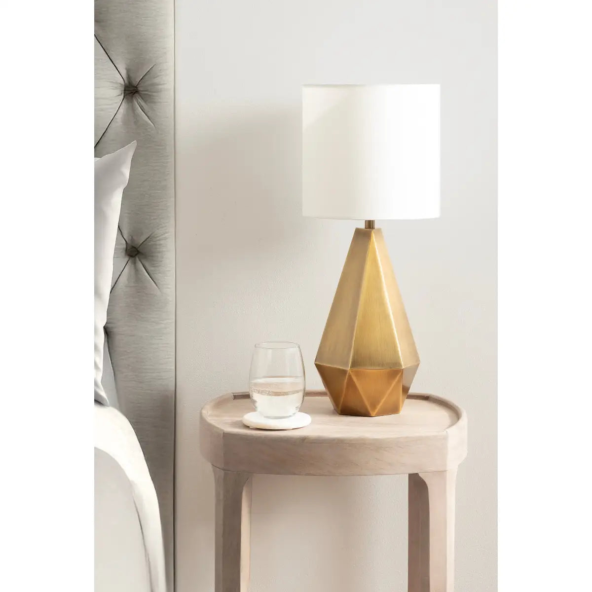 Marcedes Modern Metal Table Lamp - kateandlaurel