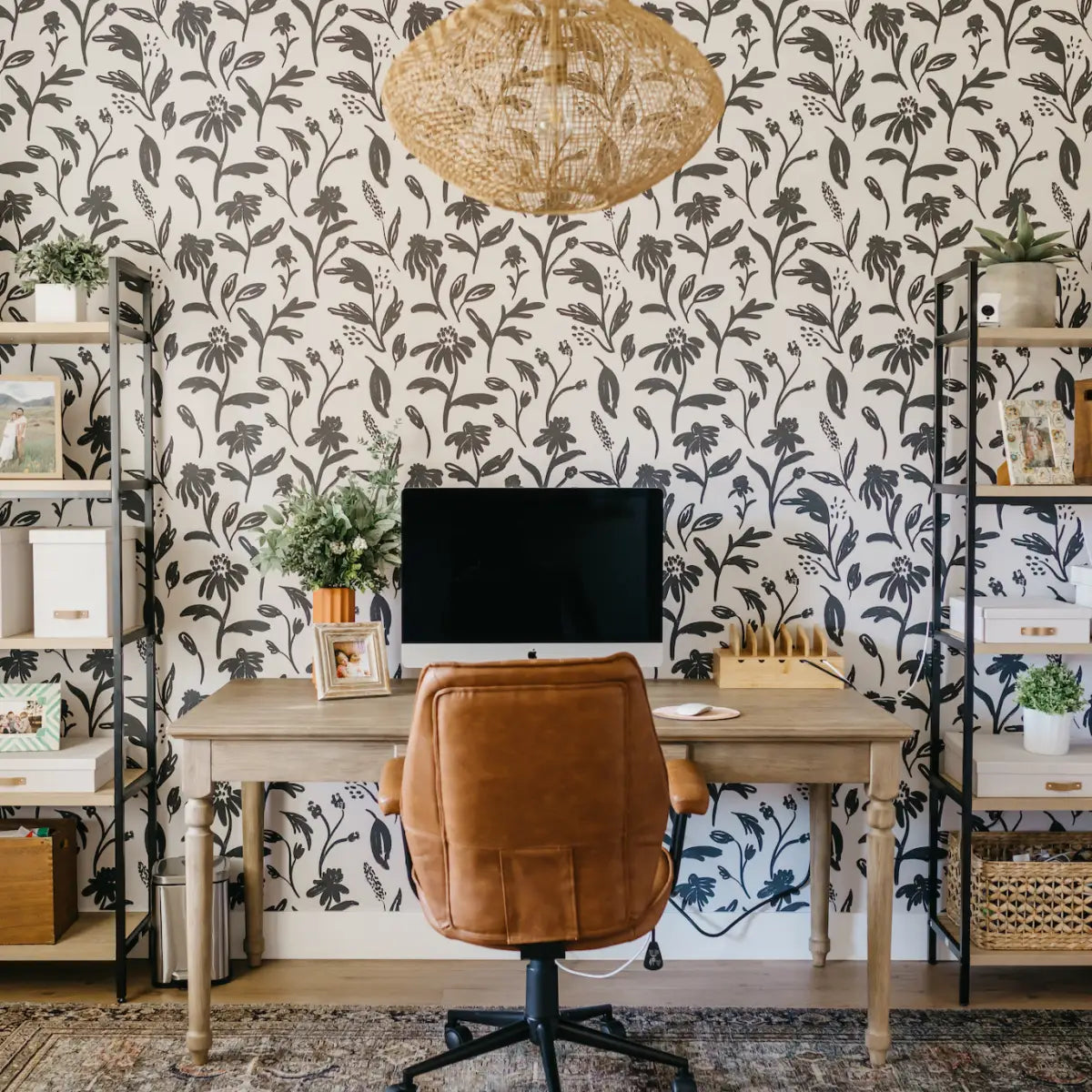 Margot Wallpaper - Wildflowers - by Angel Walker - Loomwell Home Goods