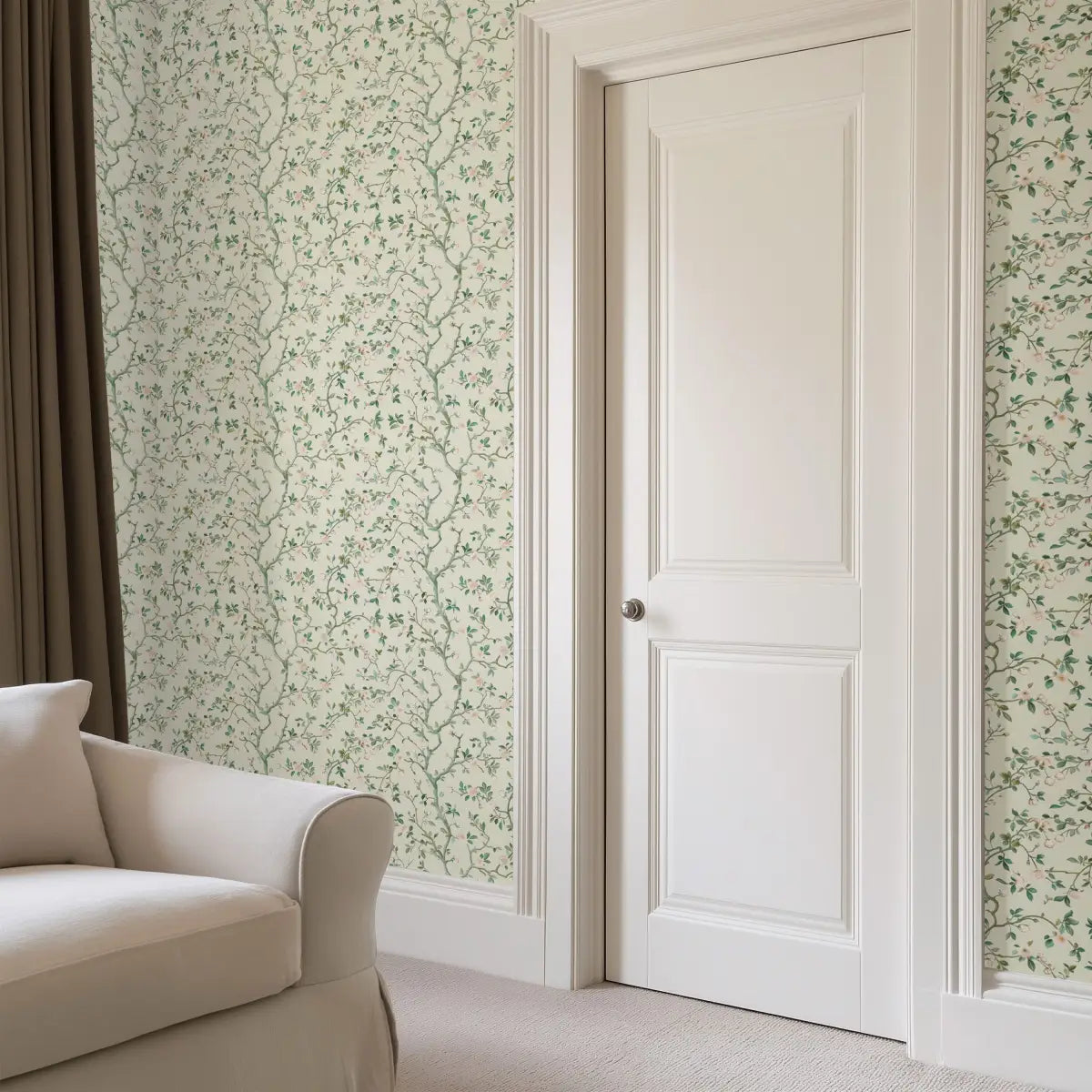 Marleigh Wallpaper - Flowering Tree - Loomwell Home Goods