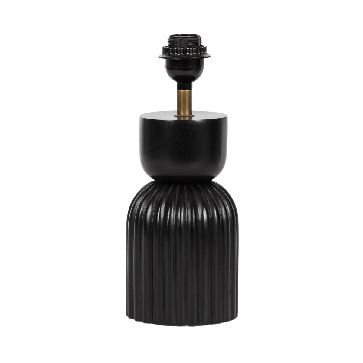 Marley Modern Wood and Metal Table Lamp - kateandlaurel