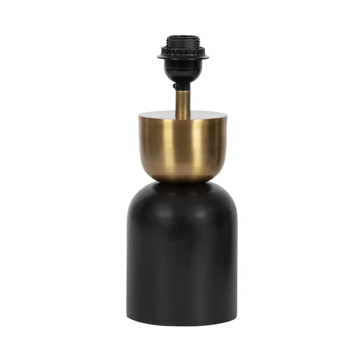 Marley Modern Wood and Metal Table Lamp - kateandlaurel