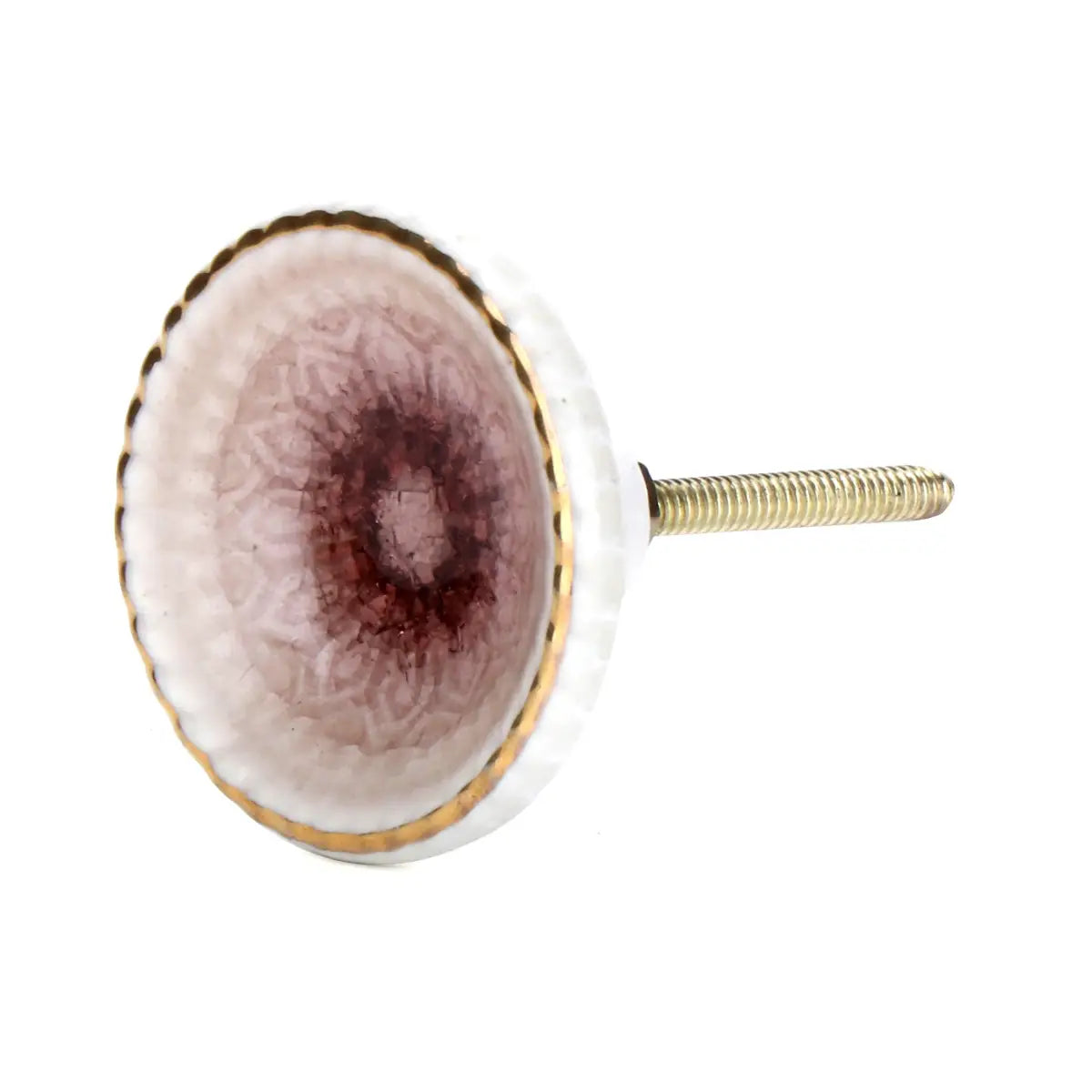 Marrakech Ceramic Knob (each) - Perilla Home