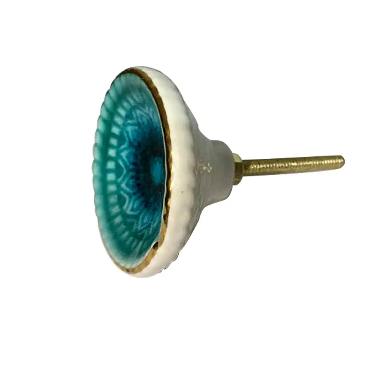 Marrakech Ceramic Knob (each) - Perilla Home