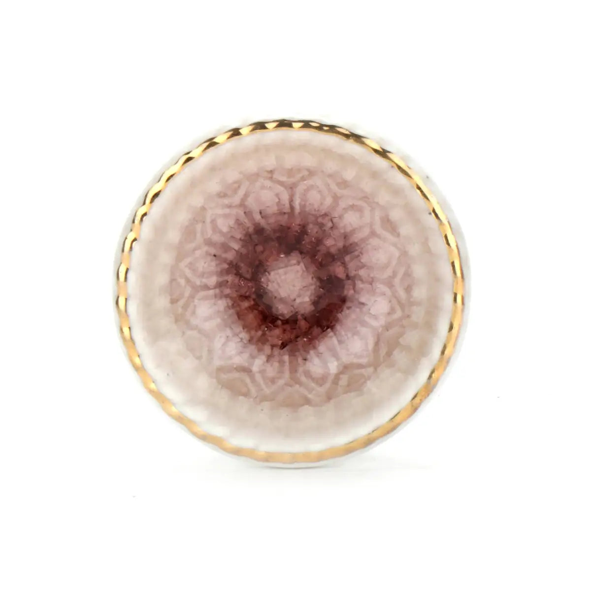 Marrakech Ceramic Knob (each) - Pink - Perilla Home