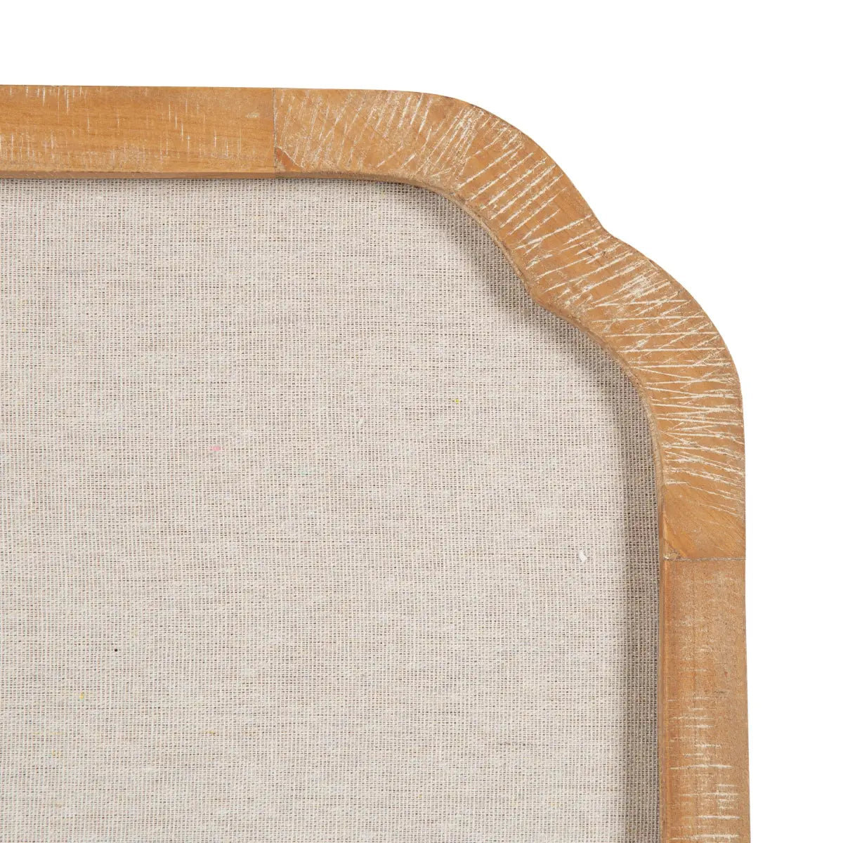 Marston Scalloped Fabric Pinboard or Bulletin Board - kateandlaurel
