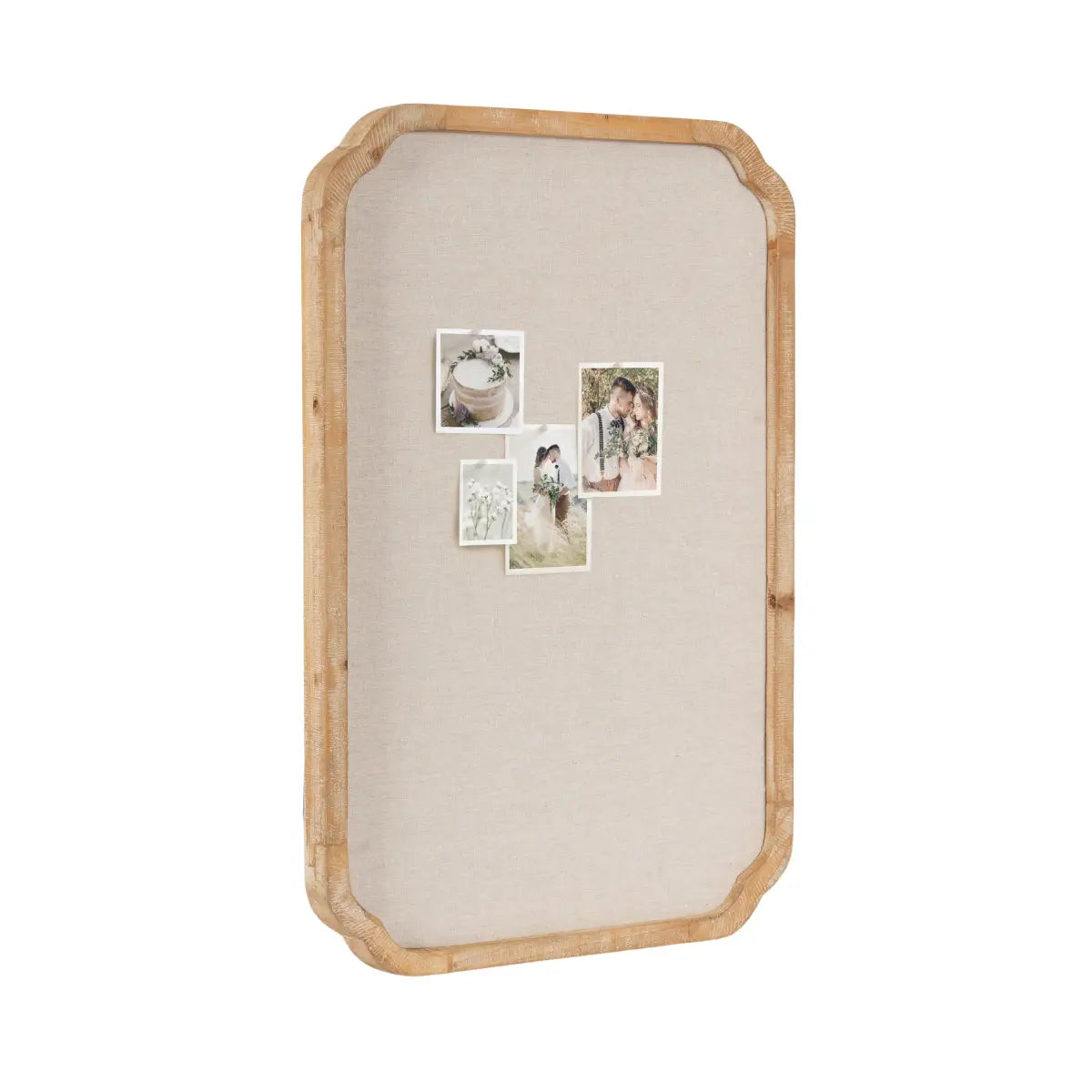 Marston Scalloped Fabric Pinboard or Bulletin Board - kateandlaurel