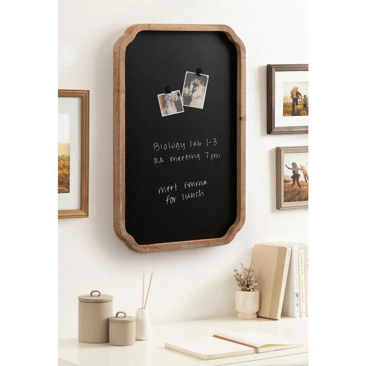 Marston Wood Framed Chalkboard - kateandlaurel
